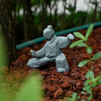 Kung Fu Tai Chi Stone Figurine Statue