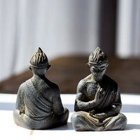 KaizenScrolls™ Meditative Sun Wukong Statue – Journey to the West Figurine
