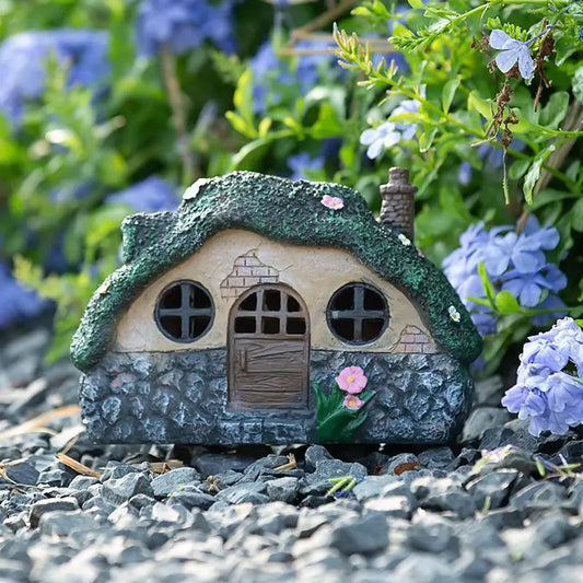 Solar Hobbit Cottage Garden Decorative Light