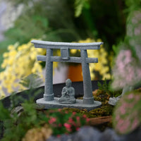 Torii Gate & Buddha Statue Set (2pcs)
