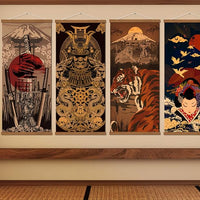 KaizenScrolls™ Samurai Legends Wall Scroll