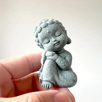 Charming Zen-Inspired Buddha Figurine Decor