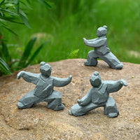 Kung Fu Tai Chi Stone Figurine Statue