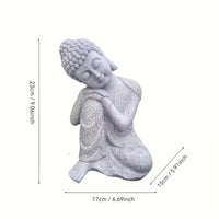 KaizenScrolls™ Handcrafted Stone Zen Buddha Decor
