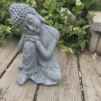 KaizenScrolls™ Handcrafted Stone Zen Buddha Decor
