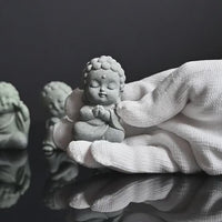 Charming Zen-Inspired Buddha Figurine Decor